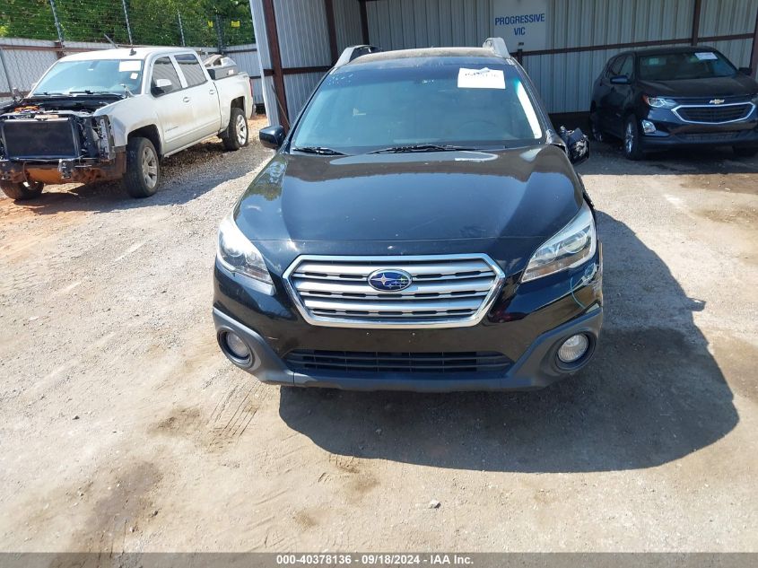 2017 Subaru Outback 2.5I Premium VIN: 4S4BSACC2H3346622 Lot: 40378136