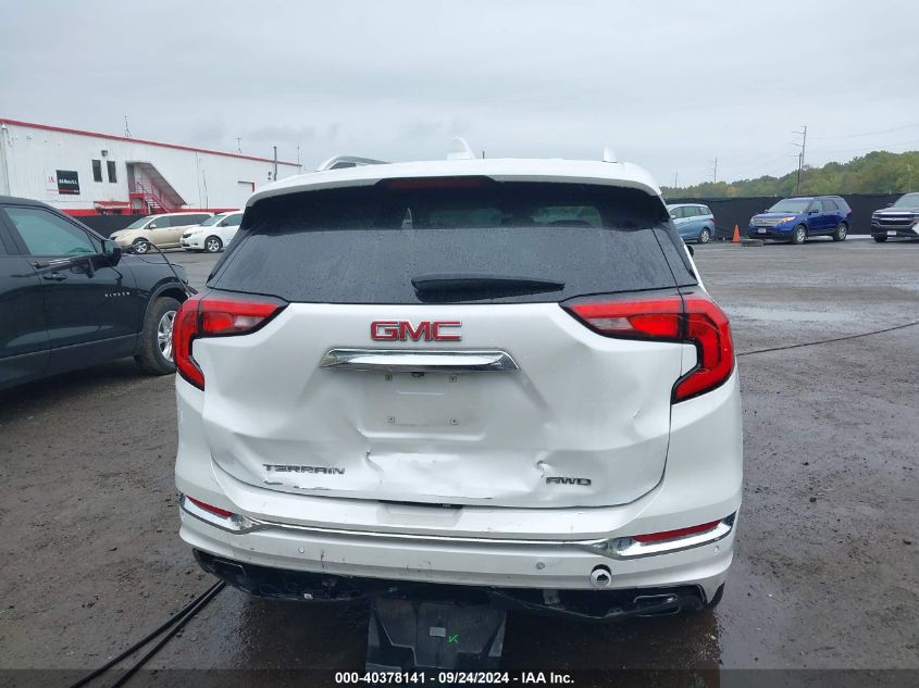 2020 GMC Terrain Awd Denali VIN: 3GKALXEX6LL287706 Lot: 40378141