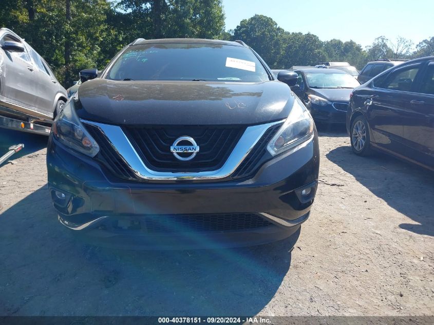 5N1AZ2MG4JN125256 2018 Nissan Murano Sv