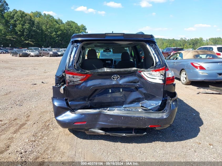 2018 Toyota Sienna Xle 7 Passenger VIN: 5TDYZ3DC6JS958461 Lot: 40378156