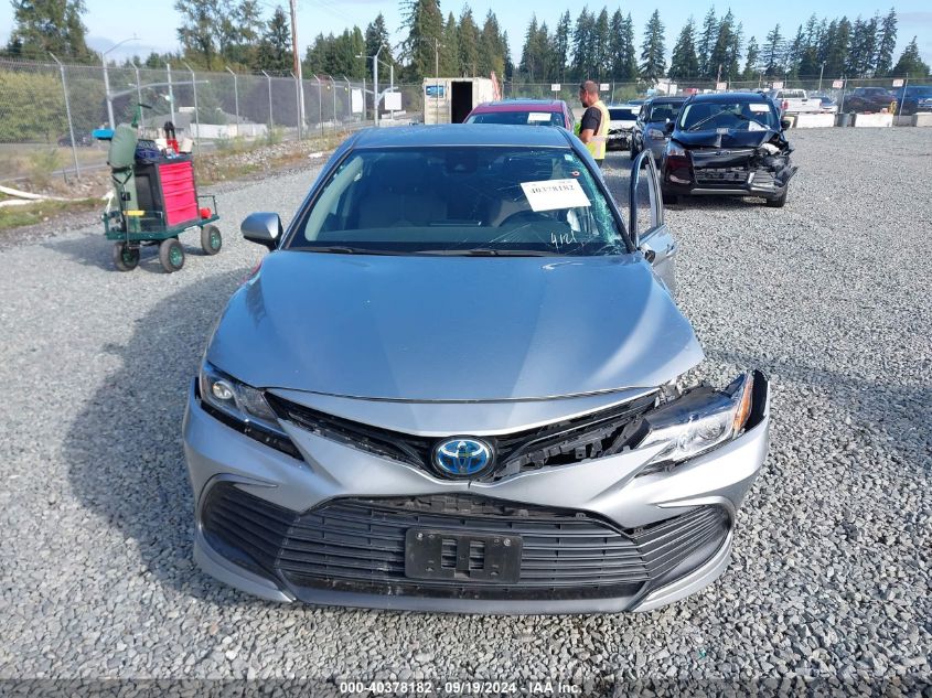 4T1C31AK0NU574121 2022 Toyota Camry Le Hybrid