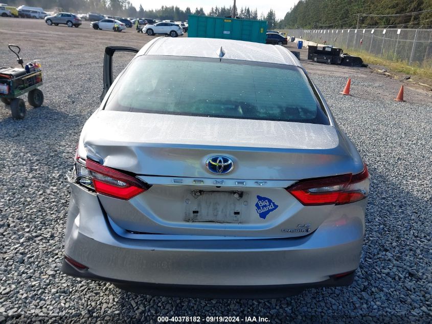 4T1C31AK0NU574121 2022 Toyota Camry Le Hybrid