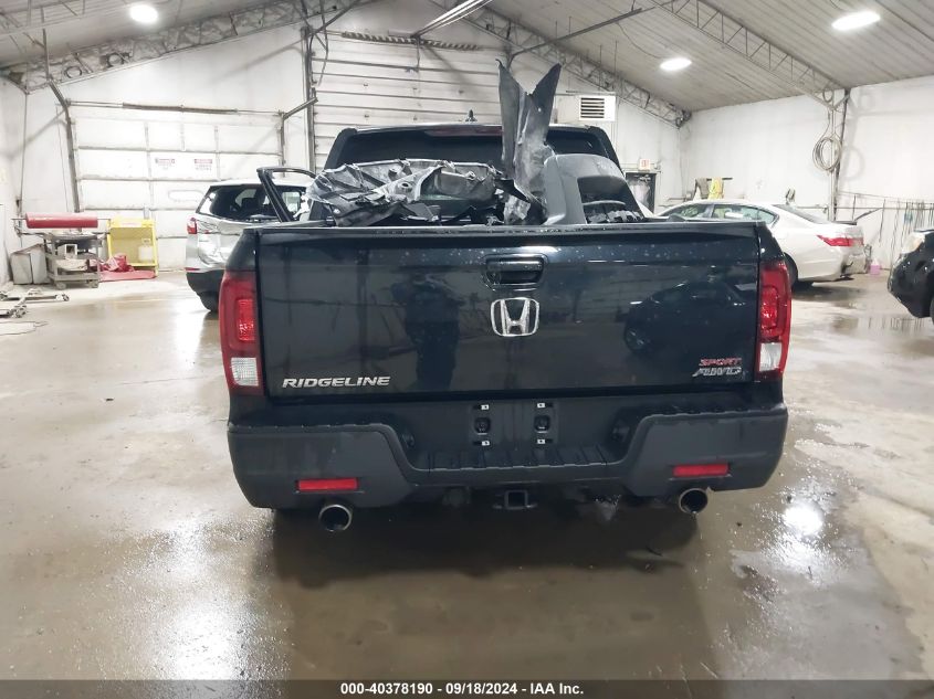 2021 Honda Ridgeline Awd Sport VIN: 5FPYK3F18MB027363 Lot: 40378190