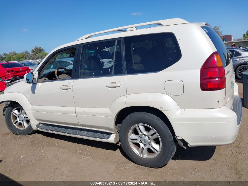 2003 Lexus Gx 470 VIN: JTJBT20X030007511 Lot: 40378213