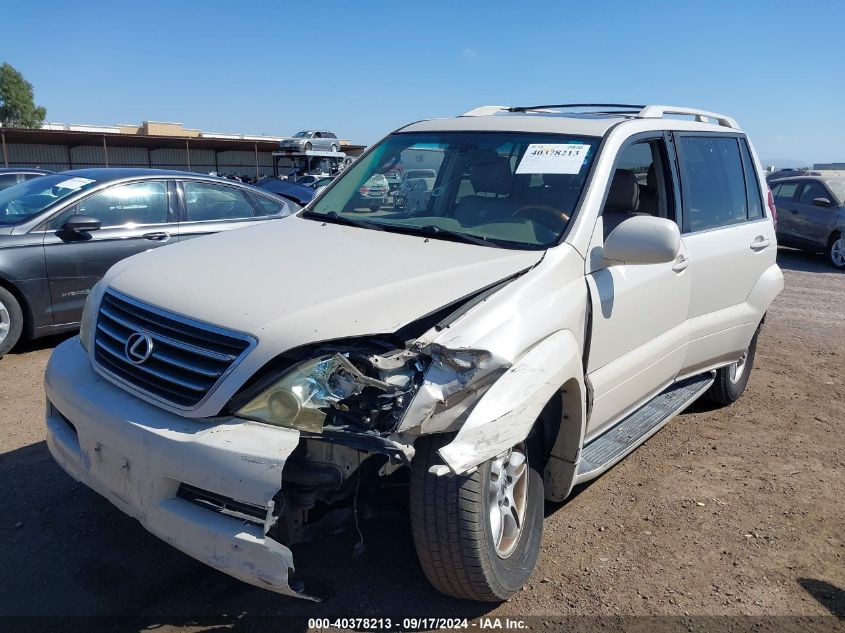 2003 Lexus Gx 470 VIN: JTJBT20X030007511 Lot: 40378213