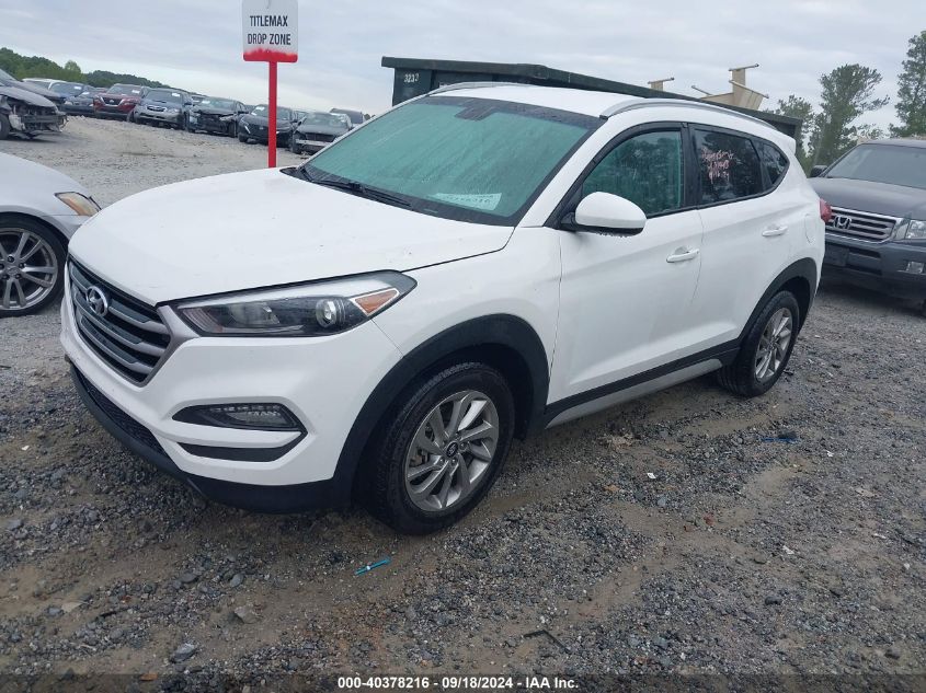 KM8J33A44JU709308 2018 HYUNDAI TUCSON - Image 2