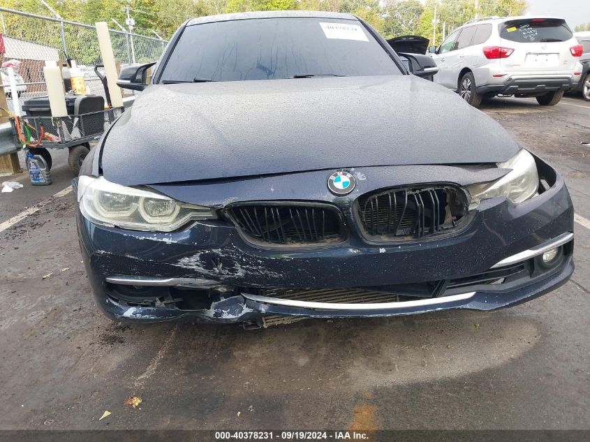 2016 BMW 328I VIN: WBA8E9C55GK644296 Lot: 40378231