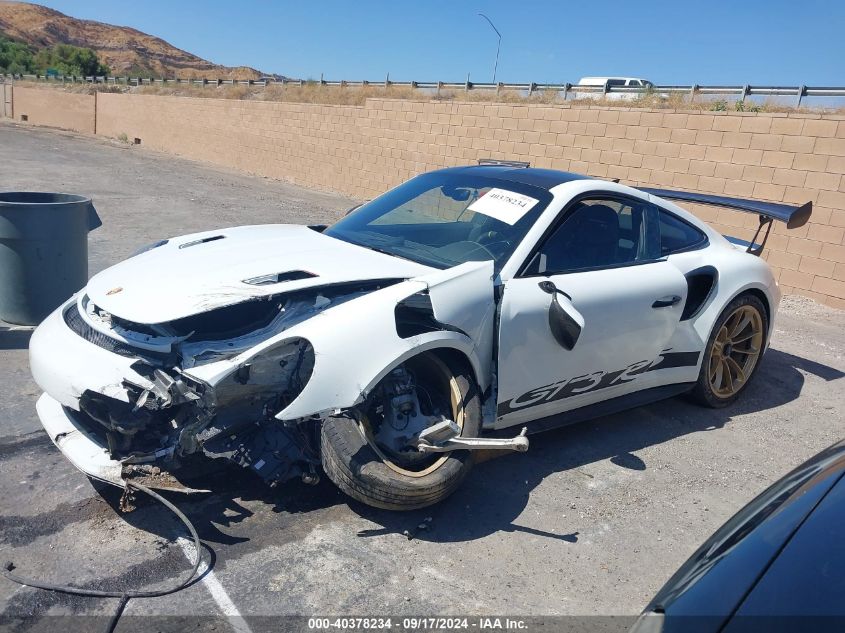 2019 Porsche 911 Gt3 Rs VIN: WP0AF2A92KS165387 Lot: 40378234