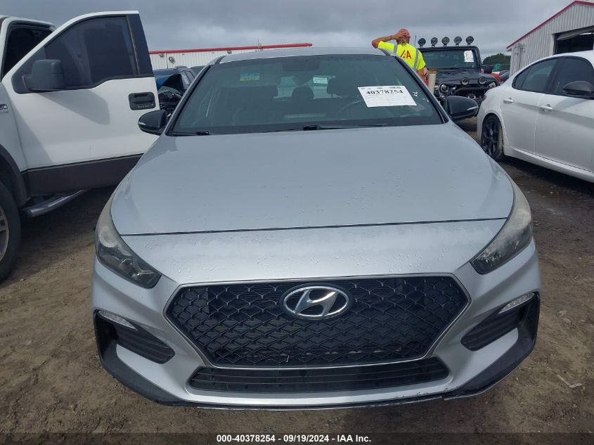 2019 Hyundai Elantra Gt N Line VIN: KMHH55LC1KU095540 Lot: 40378254