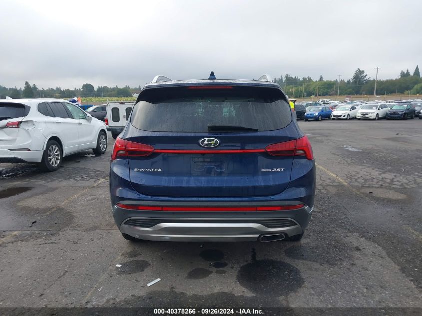 2022 Hyundai Santa Fe Limited VIN: 5NMS4DAL2NH461429 Lot: 40378266