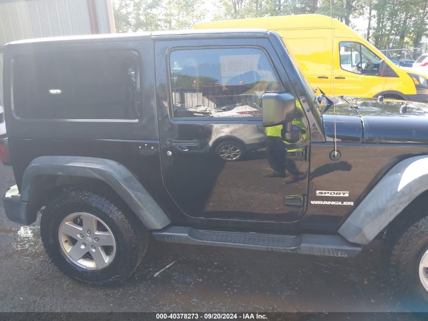 2012 Jeep Wrangler Sport VIN: 1C4AJWAG0CL144229 Lot: 40378273