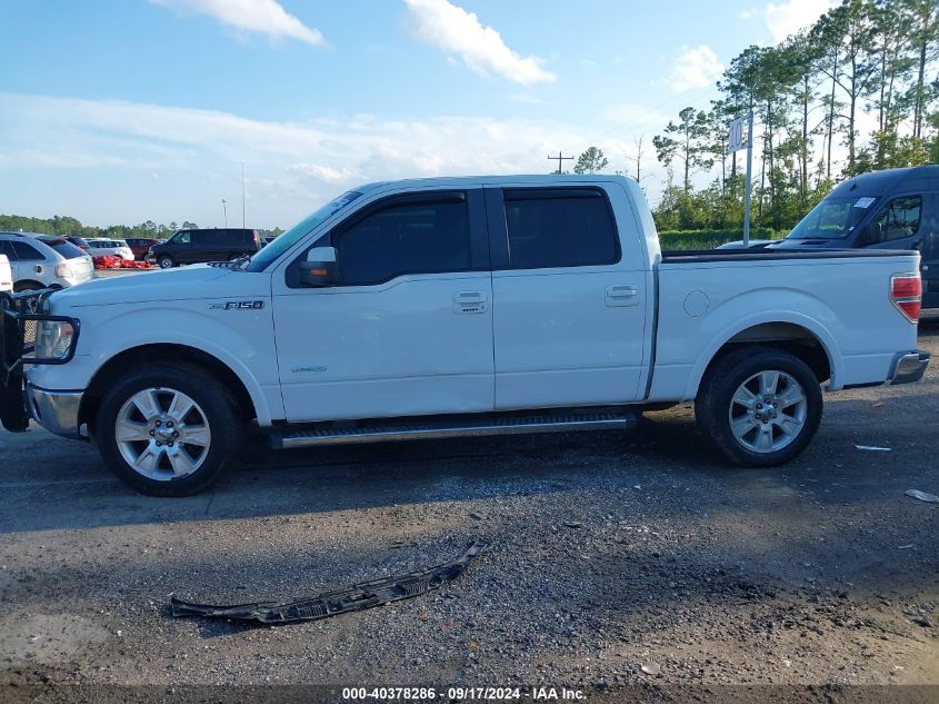 2013 Ford F-150 Lariat VIN: 1FTFW1CT7DFC09369 Lot: 40378286