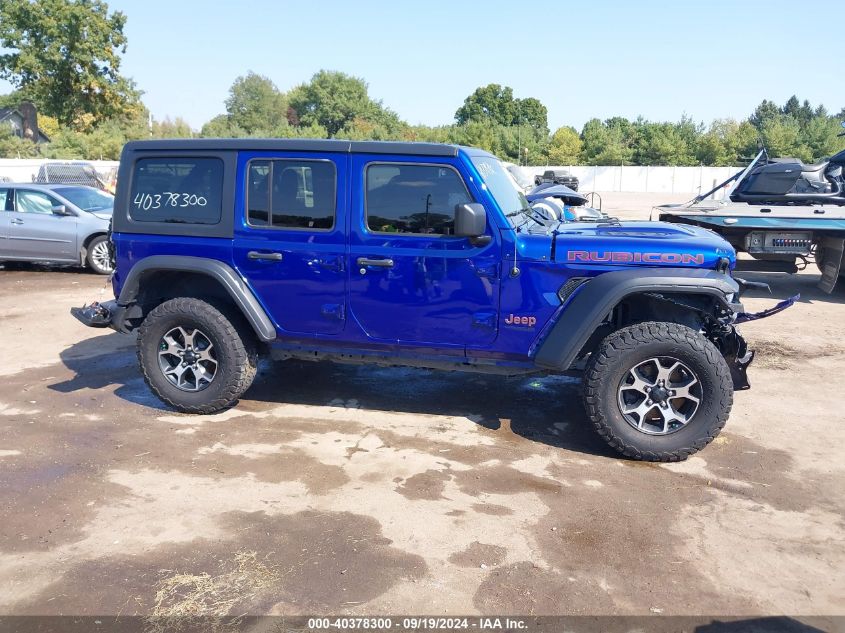 2020 Jeep Wrangler Unlimited Rubicon 4X4 VIN: 1C4HJXFG1LW107976 Lot: 40378300