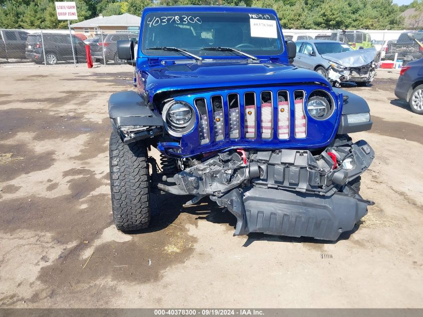 2020 Jeep Wrangler Unlimited Rubicon 4X4 VIN: 1C4HJXFG1LW107976 Lot: 40378300