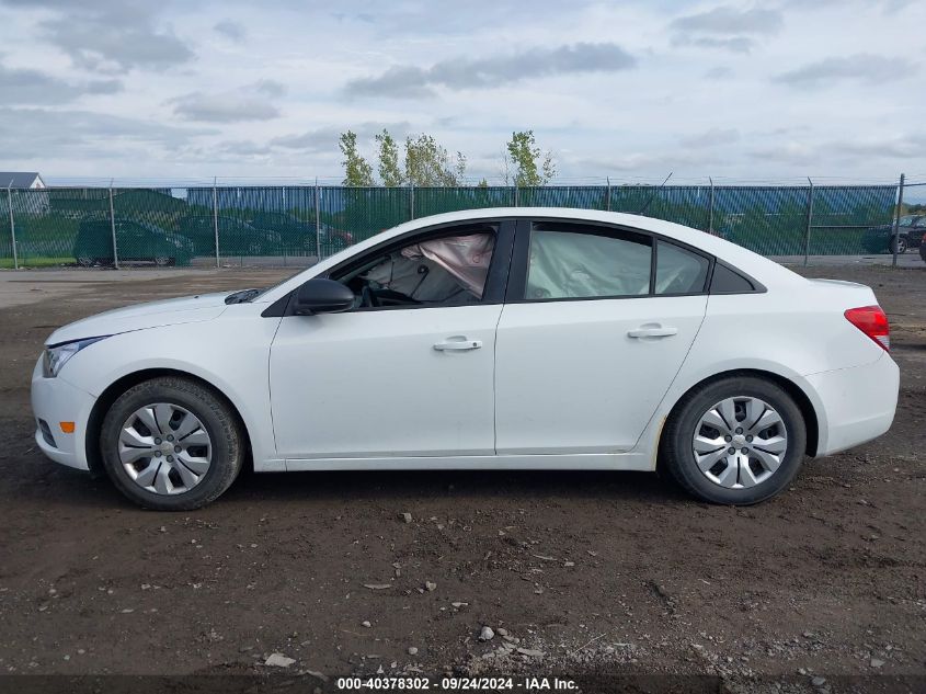 2014 Chevrolet Cruze Ls VIN: 1G1PA5SGXE7174507 Lot: 40378302