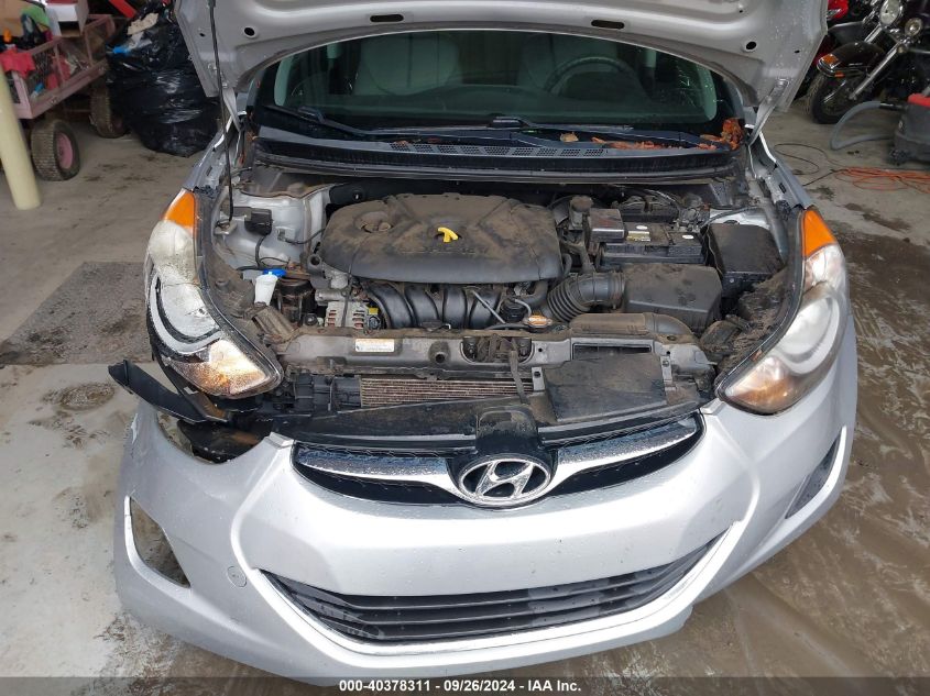 2012 Hyundai Elantra Gls VIN: 5NPDH4AE0CH092407 Lot: 40378311