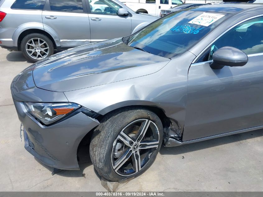 2023 Mercedes-Benz Cla 250 Coupe VIN: W1K5J4GB6PN381518 Lot: 40378316