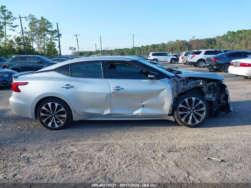 2016 Nissan Maxima 3.5 Sr VIN: 1N4AA6AP5GC408945 Lot: 40378321