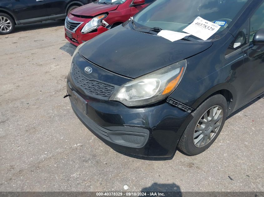 2015 Kia Rio Lx VIN: KNADM4A30F6468688 Lot: 40378329