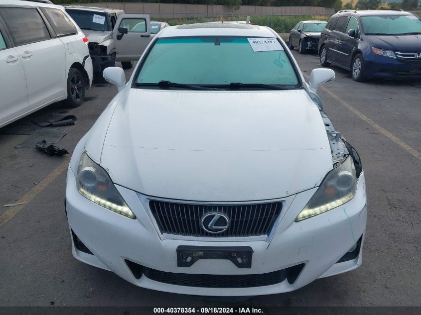 2012 Lexus Is 250 VIN: JTHCF5C20C5059111 Lot: 40378354