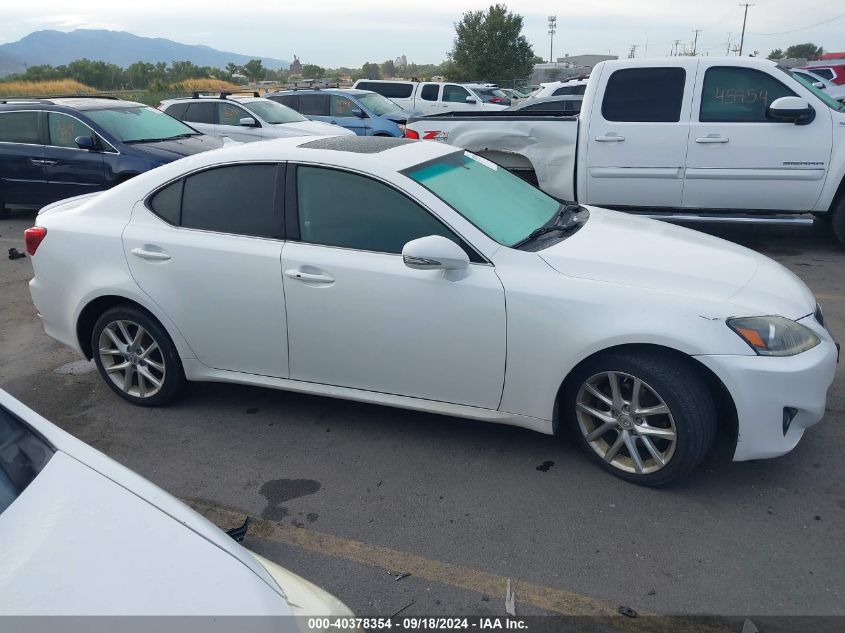 2012 Lexus Is 250 VIN: JTHCF5C20C5059111 Lot: 40378354