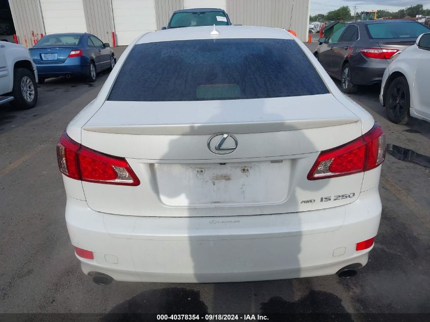 2012 Lexus Is 250 VIN: JTHCF5C20C5059111 Lot: 40378354