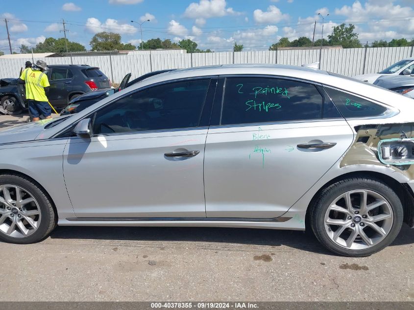 5NPE34AB6JH667647 2018 Hyundai Sonata Sport 2.0T