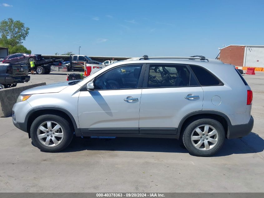 2012 Kia Sorento Lx VIN: 5XYKT3A67CG242660 Lot: 40378363