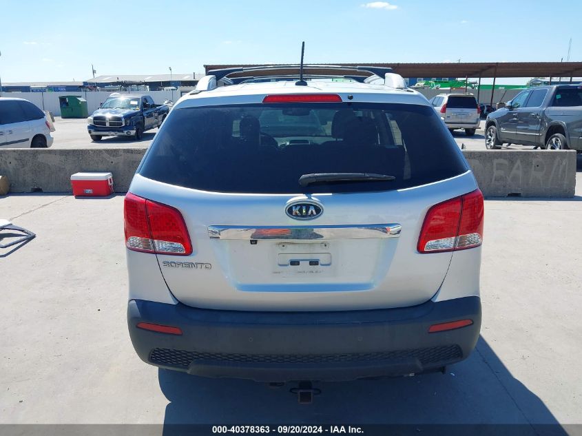 2012 Kia Sorento Lx VIN: 5XYKT3A67CG242660 Lot: 40378363