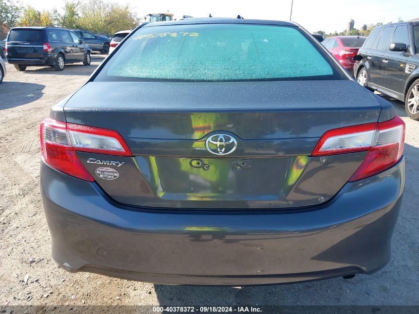 2012 Toyota Camry L VIN: 4T4BF1FK0CR165843 Lot: 40378372