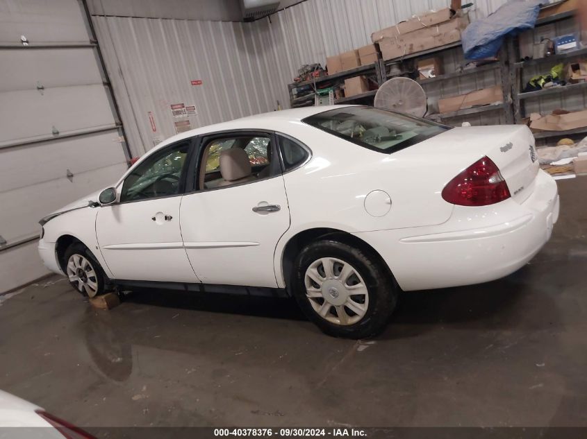 2007 Buick Lacrosse Cx VIN: 2G4WC582071215229 Lot: 40378376