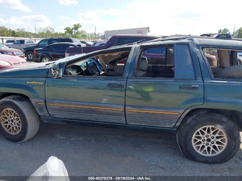 1993 Jeep Grand Cherokee Limited VIN: 1J4GZ78S4PC600557 Lot: 40378379