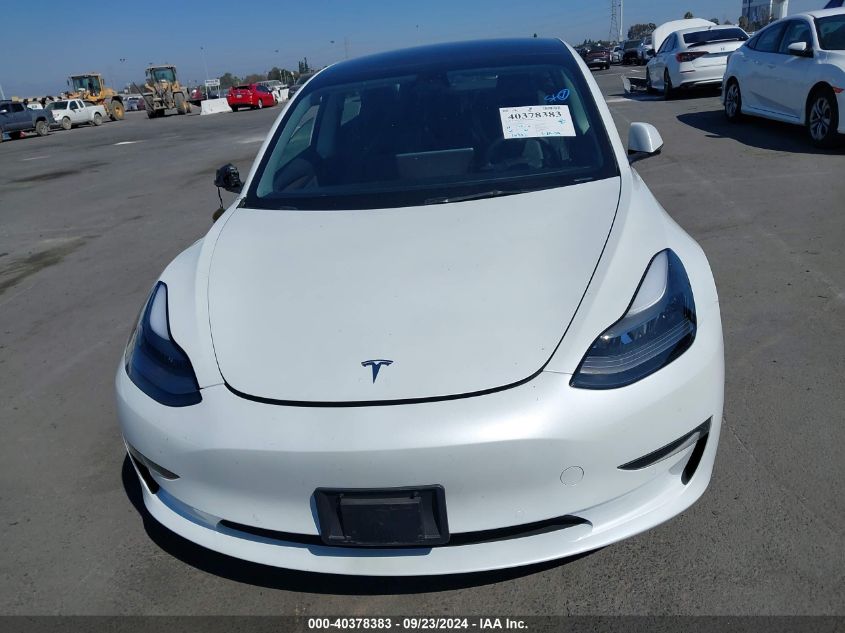 2022 Tesla Model 3 VIN: 5YJ3E1EA7NF118626 Lot: 40378383