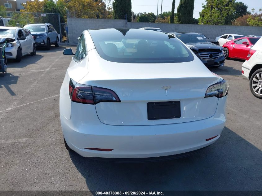 2022 Tesla Model 3 VIN: 5YJ3E1EA7NF118626 Lot: 40378383