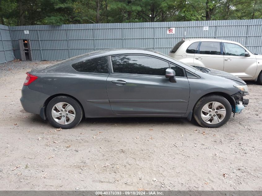 2013 Honda Civic Lx VIN: 2HGFG3B59DH525609 Lot: 40378393