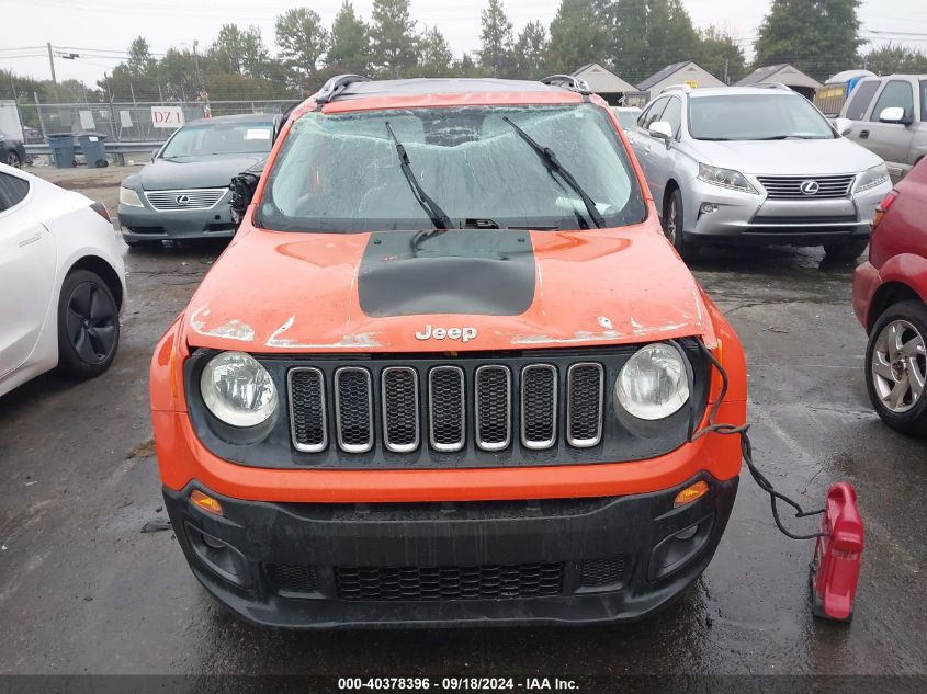 2015 Jeep Renegade Latitude VIN: ZACCJABT2FPB98073 Lot: 40378396