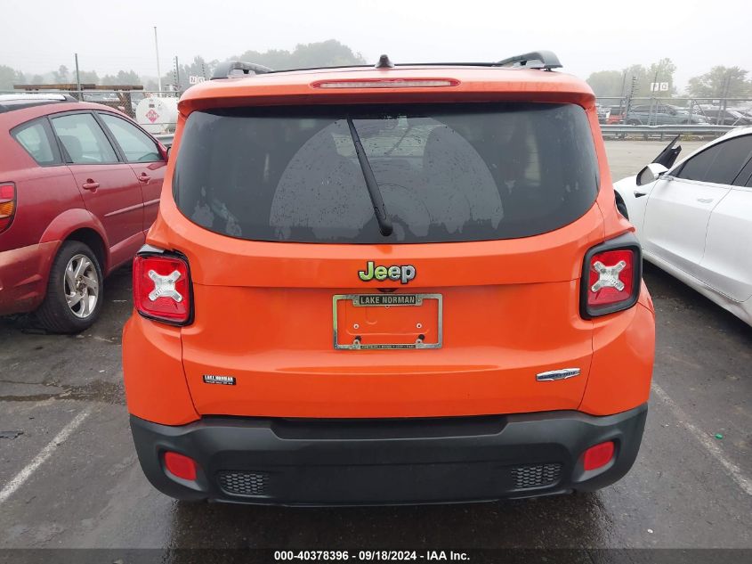 2015 Jeep Renegade Latitude VIN: ZACCJABT2FPB98073 Lot: 40378396