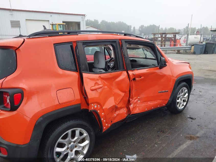 2015 Jeep Renegade Latitude VIN: ZACCJABT2FPB98073 Lot: 40378396