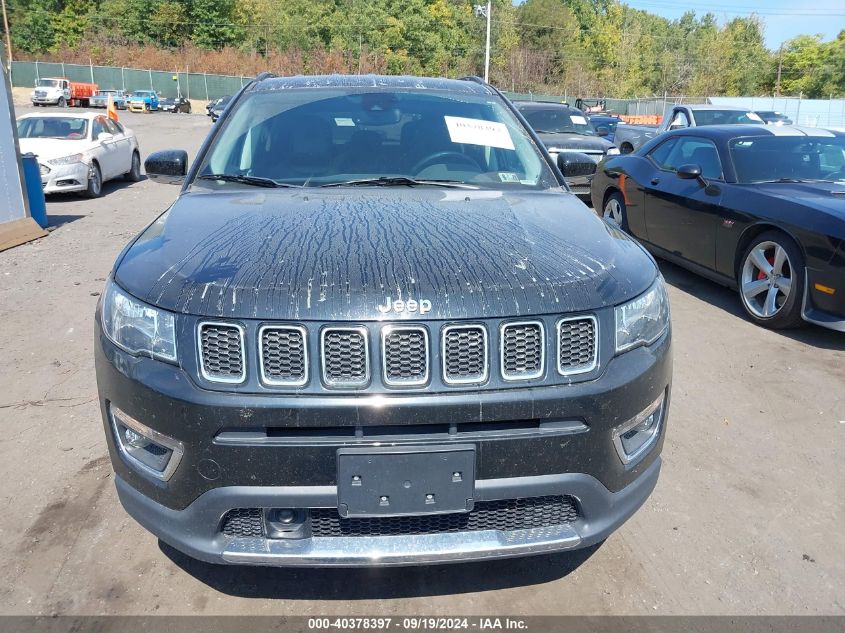 2021 Jeep Compass Limited 4X4 VIN: 3C4NJDCB9MT596323 Lot: 40378397