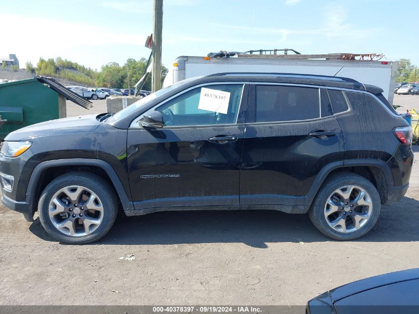 2021 Jeep Compass Limited 4X4 VIN: 3C4NJDCB9MT596323 Lot: 40378397