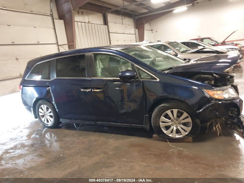 2015 Honda Odyssey Ex-L VIN: 5FNRL5H60FB078485 Lot: 40378417