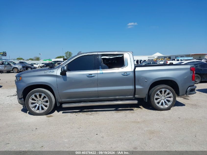 2020 Chevrolet Silverado 1500 4Wd Short Bed High Country VIN: 3GCUYHEL5LG424219 Lot: 40378422