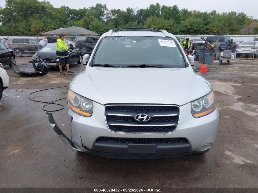 2009 Hyundai Santa Fe Limited VIN: 5NMSH13E29H242817 Lot: 40378432