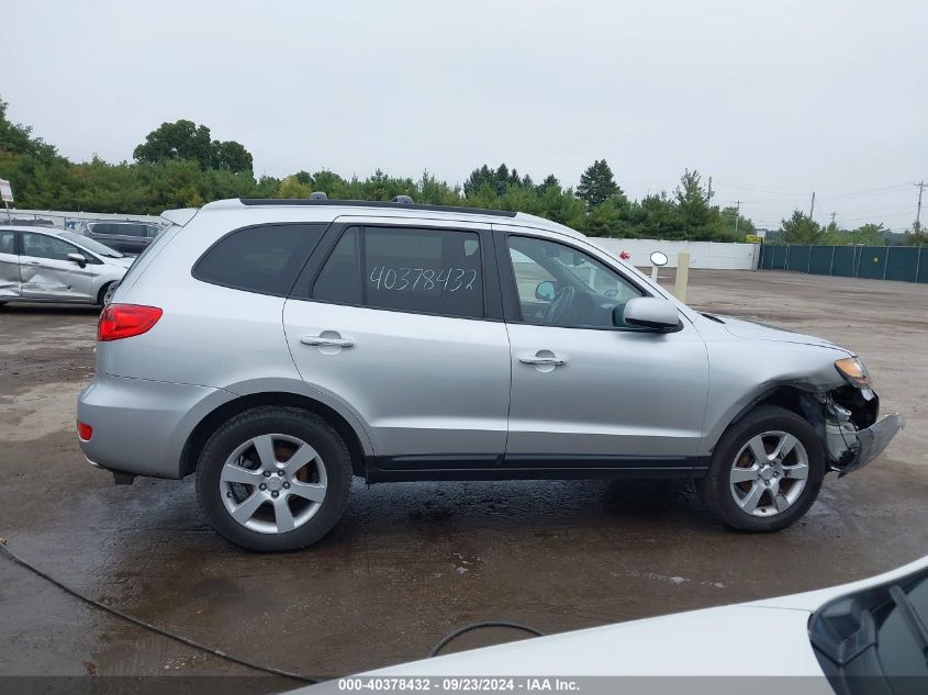 2009 Hyundai Santa Fe Limited VIN: 5NMSH13E29H242817 Lot: 40378432