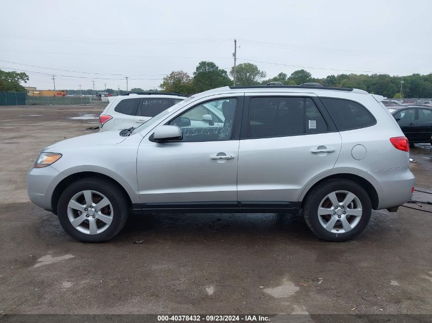 2009 Hyundai Santa Fe Limited VIN: 5NMSH13E29H242817 Lot: 40378432