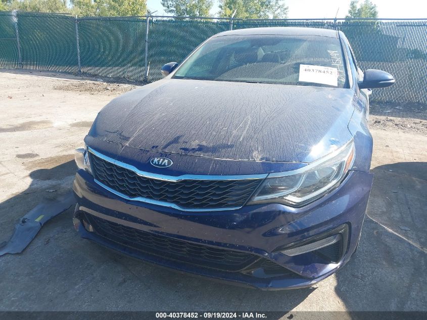 2019 Kia Optima Lx VIN: 5XXGT4L39KG281218 Lot: 40378452