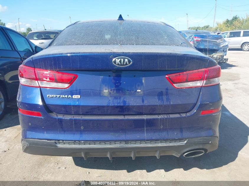 2019 Kia Optima Lx VIN: 5XXGT4L39KG281218 Lot: 40378452