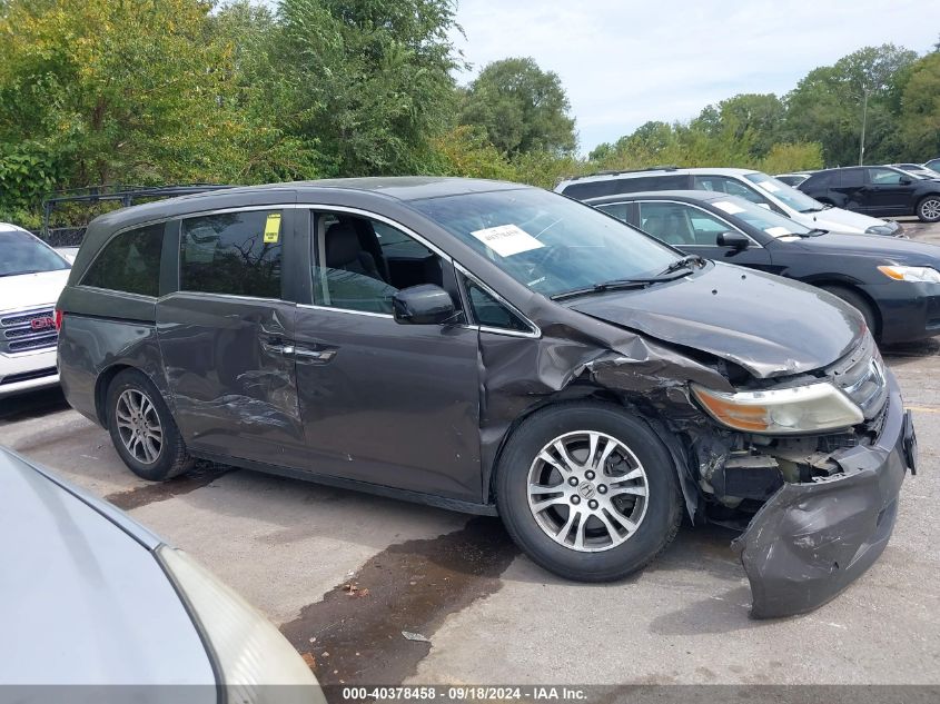 2012 Honda Odyssey Ex-L VIN: 5FNRL5H61CB030389 Lot: 40378458