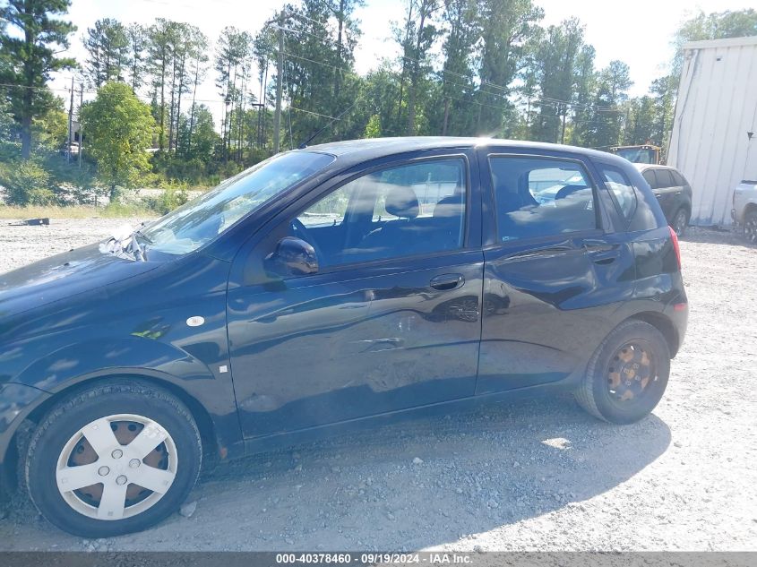 2008 Chevrolet Aveo 5 Special Value VIN: KL1TD66618B142106 Lot: 40378460