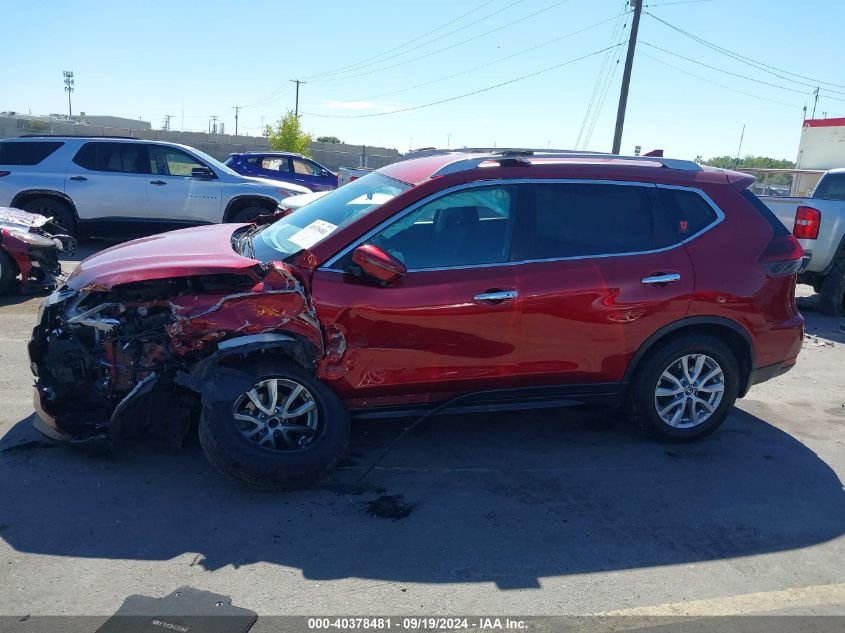 2018 Nissan Rogue Sv VIN: 5N1AT2MV5JC767707 Lot: 40378481